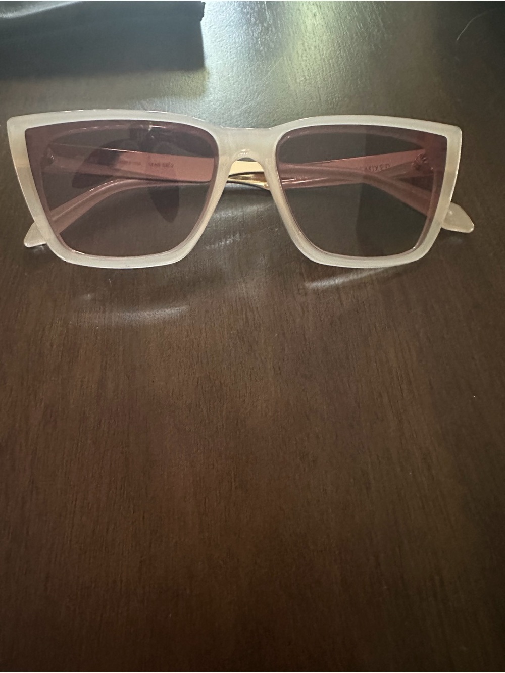 Quay Australia Men's Clear Frame Sunglasses - Clear - Picture 3 of 3